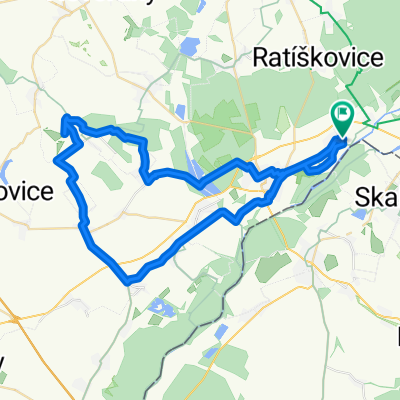 Rohatec 2 přes Průšanky 54km