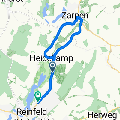 Reinfeld nach Zarpen
