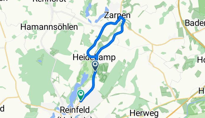 Reinfeld nach Zarpen