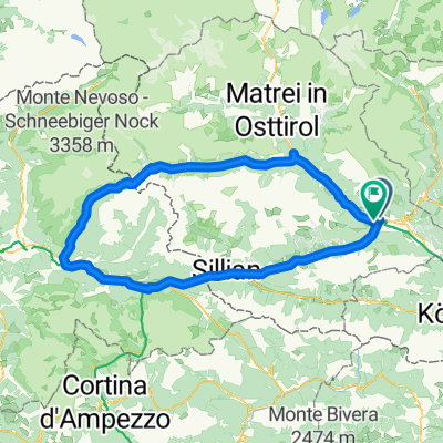 Lienz - Staller Sattel - Lienz