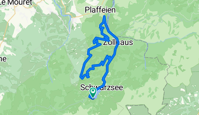 Lange Radrunde durch Plaffeien