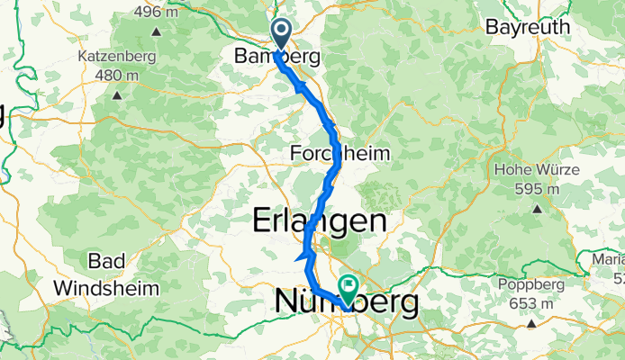 Bamberg - Nürnberg