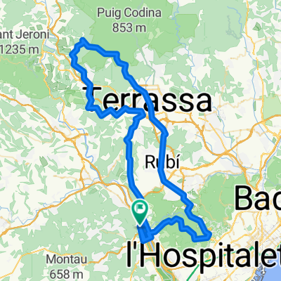 Palleja-Castellbisbal-Viladecavalls-Rellinars-Tibidabo