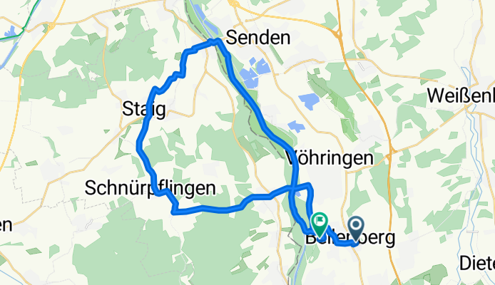 Staig - Kirchberg - Iller