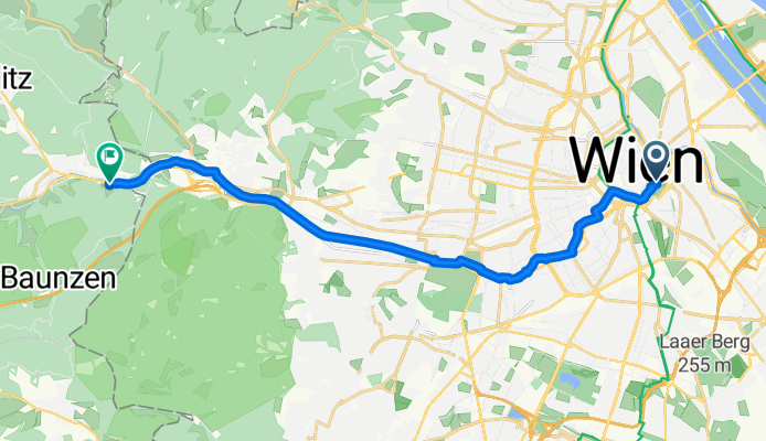 ride through Purkersdorf