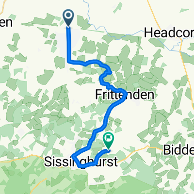 Staplehurst to Sissinghurst Castle