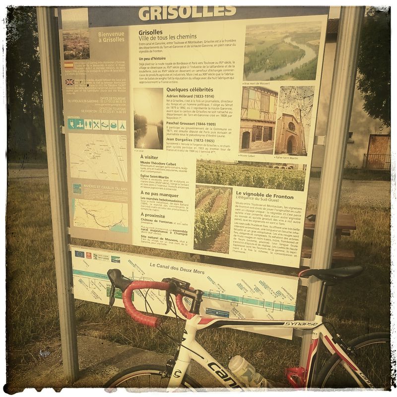Seilh - Grenade - Bellevue - Castelnau d'Estretefonds -Canal - Seilh
