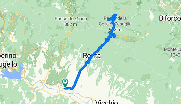 Borgo S. Lorenzo - Rifugio I Diacci