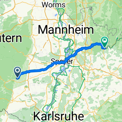 Tag#1: Frankweiler - Neckargemünd