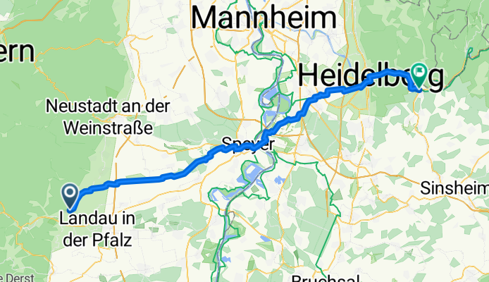 Tag#1: Frankweiler - Neckargemünd