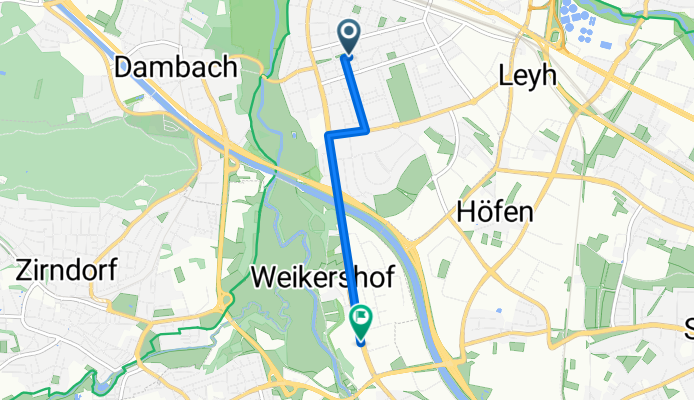 von Kaiserstrasse zu Leonhard Kurz