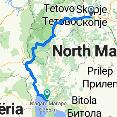 Skopje Ohrid 3 (kroz nac park Mavrovo)