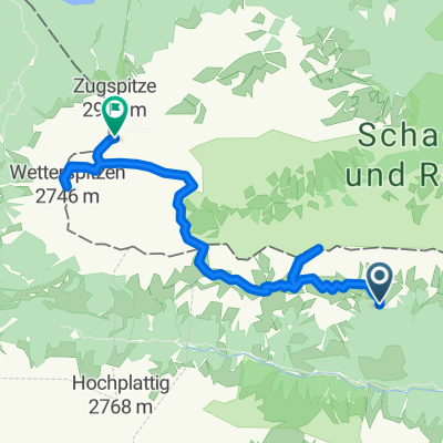 Hochwanner, Scheefernberkopf &amp; Zugspitze