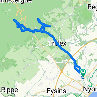 bike tour through Nyon