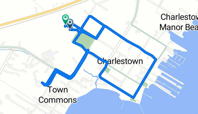Brief ride through Charlestown