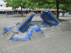 Hebe Bild 14 entlang der Bikemap-Route "Brunnenrunde Hannover West " hervor