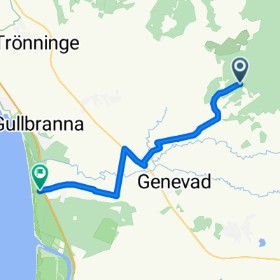 Öringe - strand 12 km