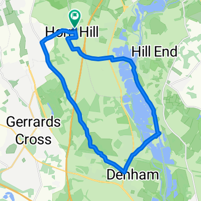 ride through Gerrards Cross