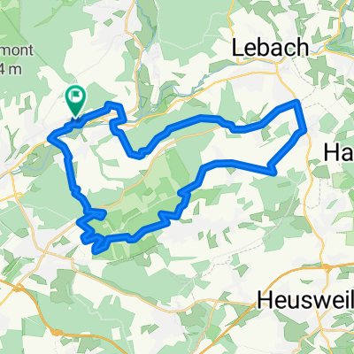 Hoxberg und teilweise Schluchtenpfad