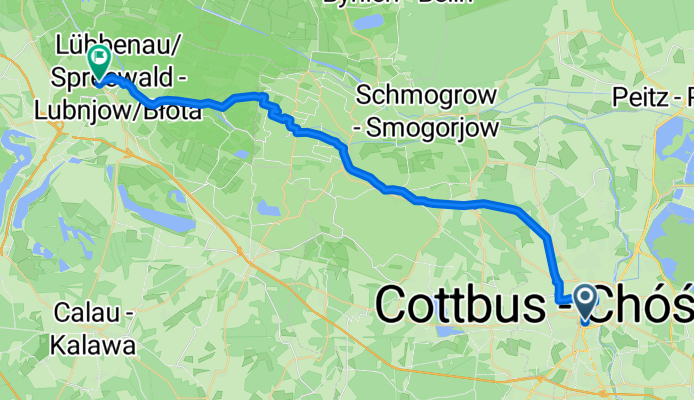 Cottbus - Lübbenau Tag 1 (10.09.2016) 37,6Km