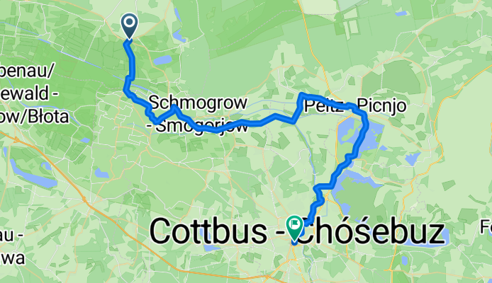 Straupitz-Cottbus Tag 5 (14.09.2016) 49,21Km