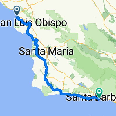 SJ to LA - 03 - Morro Bay to Santa Barbara