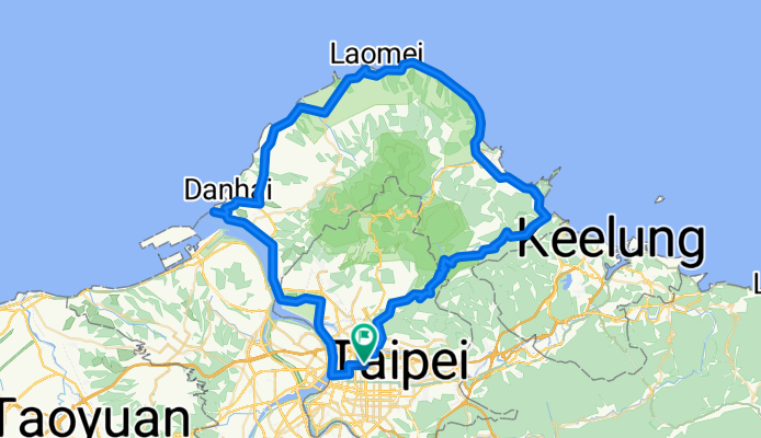 Feng Gui Zui- Wan Li- Kim Shan- Shan Chi- fishermen's Wharf- Damsui- Ta Dao Cheng Wharf (風櫃嘴-萬里-金山-三芝- 漁人碼頭 - 淡水-大稻埕碼頭）