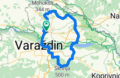 Route in der Bikemap App öffnen