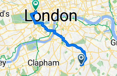 Route in der Bikemap App öffnen