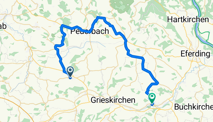 Von Neumarkt / Kallham durchs Landl