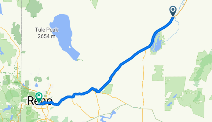 Lovelock, NV - Reno, NV