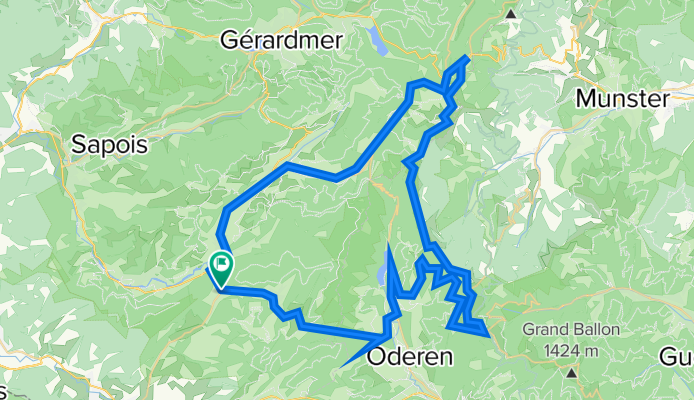 Col d'Oderen - le Markstein - la Bresse