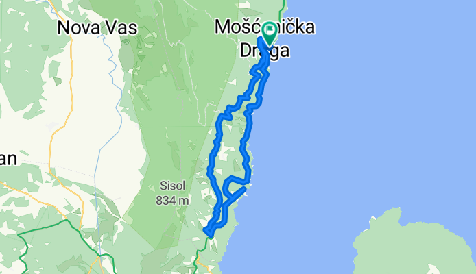 Green and Blue MTB Bike Tour