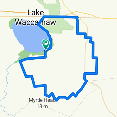 Lake Waccamaw country roads