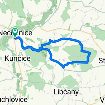 bike tour through Nechanice