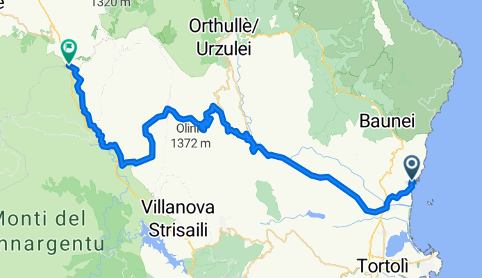 Santa Maria Navarrese - Passo Correboi