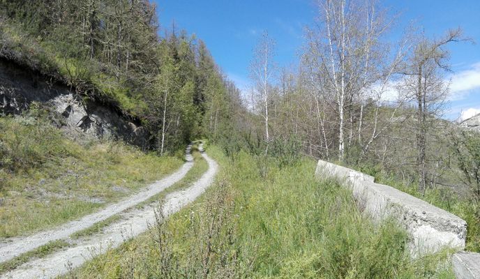 Photo 1 of the Bikemap route "Brief ride from 11 августа, 11:46 old road chike taman"