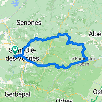 COP' Alsace Vosges - 1ère étape (variante)