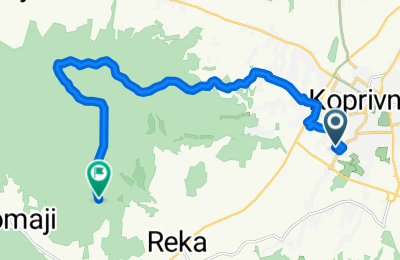 Route in der Bikemap App öffnen