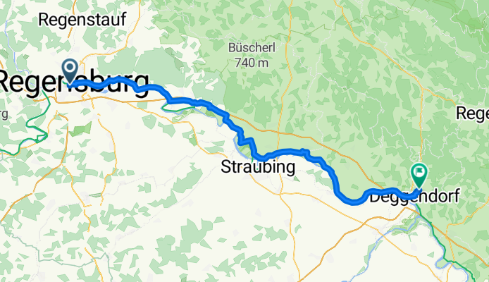 regensburg - deggendorf