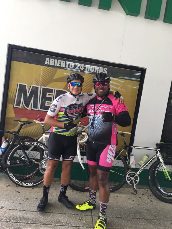 Lengthy ride through Guaynabo