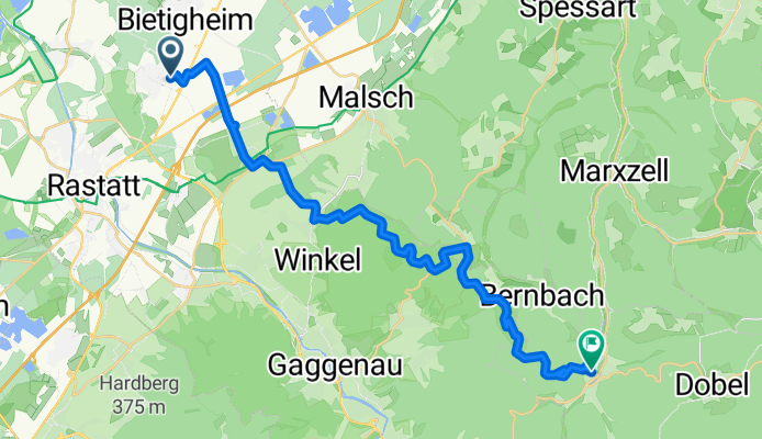 Open this route in Bikemap Web