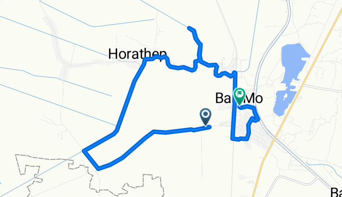 bike tour from (null) to Ban Mo