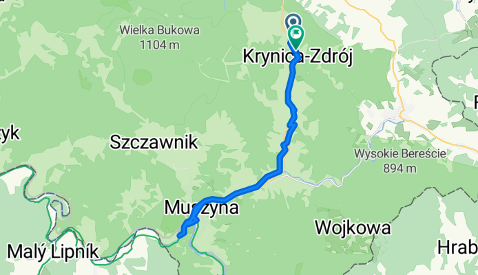 Krynica - Muszyna - Krynica - 14 sierpnia, 10:25