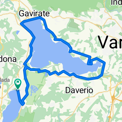 ciclopedonale lago di Varese