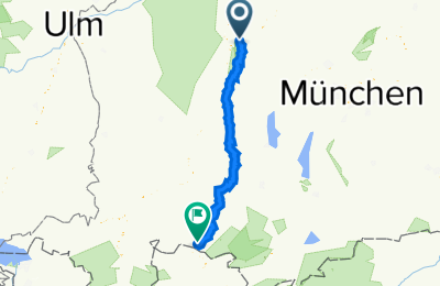 Route in der Bikemap App öffnen