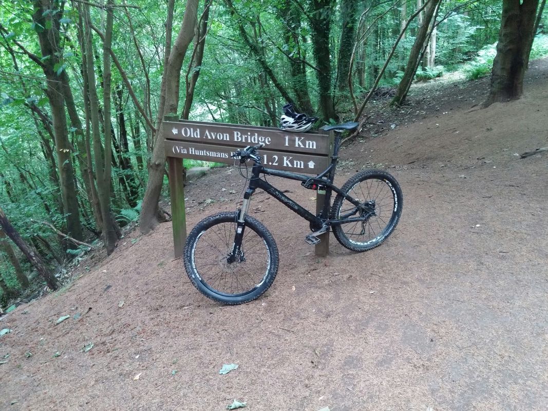 Long ride through New Stevenston