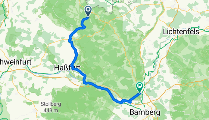 Lange Ausfahrt vom 15. August 09:03 kemmern