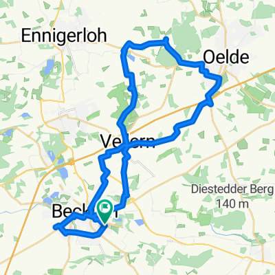 Lange Ausfahrt durch Beckum