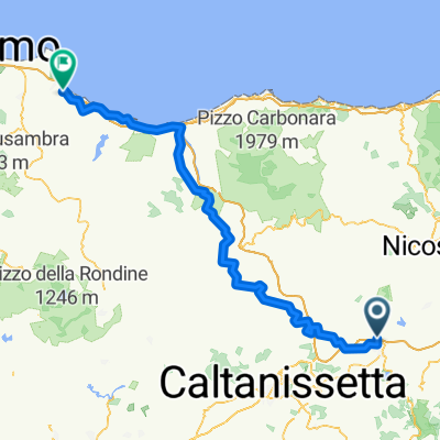 spartiacque Salso/Dittaino - Altavilla Milicia
